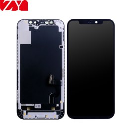 Wyświetlacz z panelem dotykowym iPhone 12 Mini Incell TFT ZY czarny