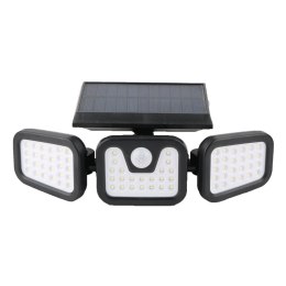 Forever Light Lampa solarna LED SUNARI FLS-03 74*SMD PIR 8W 600lm 6000K 2400mAh Li-Ion