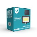Forever Light Lampa solarna LED SUNARI FLS-06 COB PIR 8W 600lm 6000K 1800mAh Li-Ion