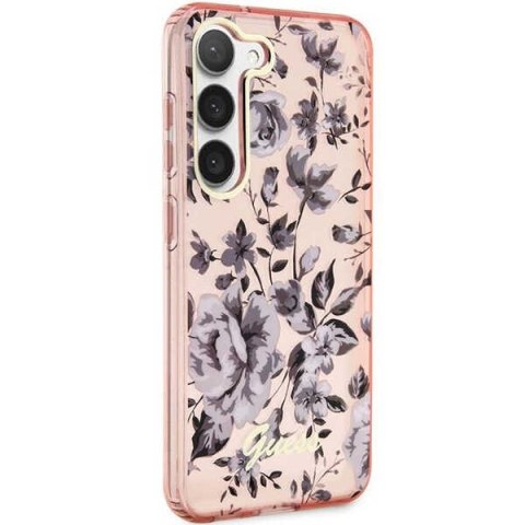 Guess nakładka do Samsung Galaxy S23 Ultra GUHCS23LHCFWSP różowa HC IML Flower Guess nakładka do Samsung Galaxy S23 Ultra GUHCS23LHCFWSP różowa HC IML Flower