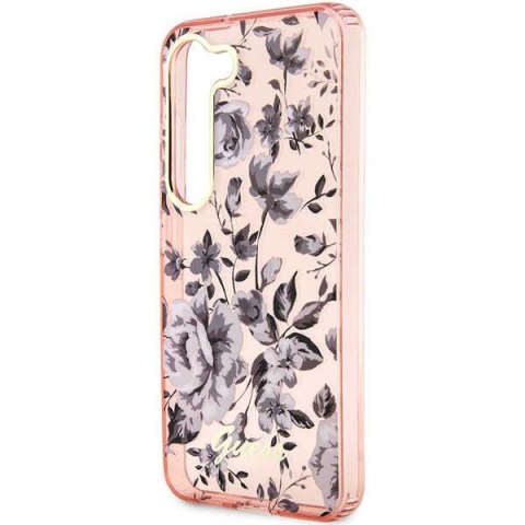 Guess nakładka do Samsung Galaxy S23 Ultra GUHCS23LHCFWSP różowa HC IML Flower Guess nakładka do Samsung Galaxy S23 Ultra GUHCS23LHCFWSP różowa HC IML Flower