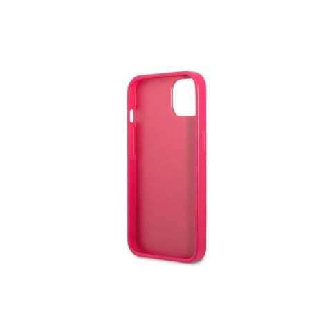 Guess nakładka do iPhone 13 Pro / 13 6,1" GUHCP13LPS4MF różowa hardcase Saffiano 4G Small Metal Logo Guess nakładka do iPhone 13 Pro / 13 6,1" GUHCP13LPS4MF różowa hardcase Saffiano 4G Small Metal Logo
