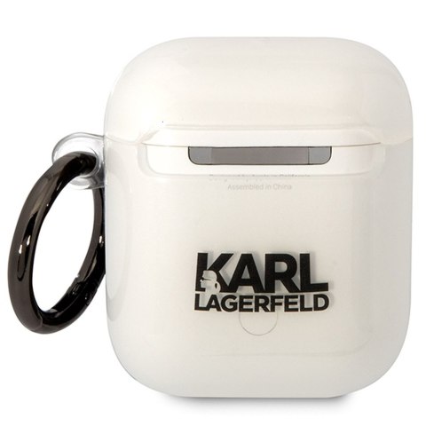 Karl Lagerfeld etui do Airpods 1 / 2 KLA2HNCHTCT transparentne Ikonik Choupette Karl Lagerfeld etui do Airpods 1 / 2 KLA2HNCHTCT transparentne Ikonik Choupette