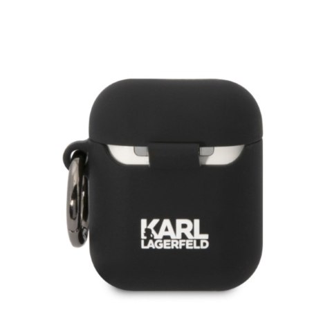 Karl Lagerfeld etui do Airpods 1 / 2 KLA2RUNIKK czarne 3D Silicone NFT Karl Karl Lagerfeld etui do Airpods 1 / 2 KLA2RUNIKK czarne 3D Silicone NFT Karl