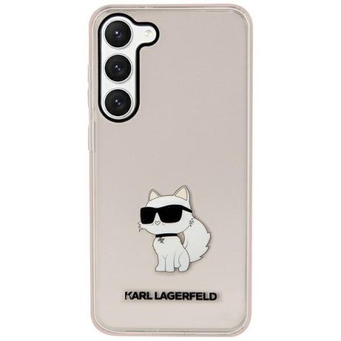 Karl Lagerfeld nakładka do Samsung Galaxy S23 Plus KLHCS23MHNCHTCP różowa HC IML NFT Choupette Karl Lagerfeld nakładka do Samsung Galaxy S23 Plus KLHCS23MHNCHTCP różowa HC IML NFT Choupette