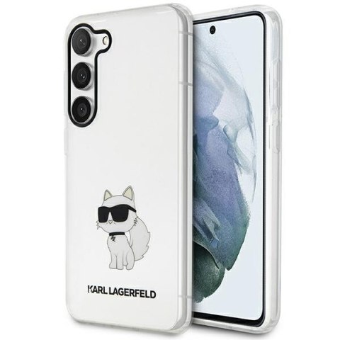 Karl Lagerfeld nakładka do Samsung Galaxy S23 Ultra KLHCS23LHNCHTCT transparentna HC IML NFT Choupette Karl Lagerfeld nakładka do Samsung Galaxy S23 Ultra KLHCS23LHNCHTCT transparentna HC IML NFT Choupette