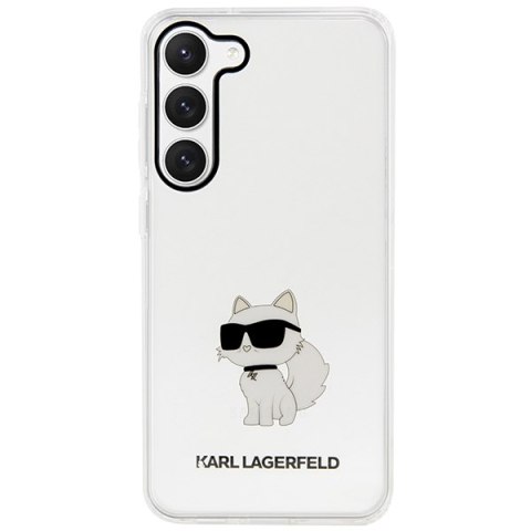 Karl Lagerfeld nakładka do Samsung Galaxy S23 Ultra KLHCS23LHNCHTCT transparentna HC IML NFT Choupette Karl Lagerfeld nakładka do Samsung Galaxy S23 Ultra KLHCS23LHNCHTCT transparentna HC IML NFT Choupette