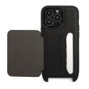 Karl Lagerfeld nakładka do iPhone 13 / 13 Pro 6,1" KLHCP13LSAKHPK czarna hardcase Saffiano Metal Karl Head
