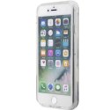 Karl Lagerfeld nakładka do iPhone 7 / 8 / SE KLHCI8LNCHCS srebrna HC Liquid Glitter NFT Choupette Head