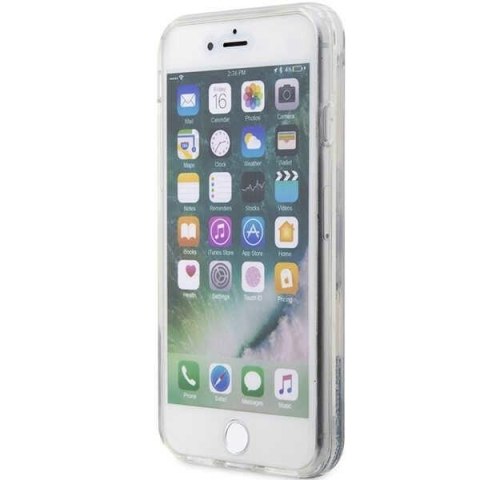 Karl Lagerfeld nakładka do iPhone 7 / 8 / SE KLHCI8LNCHCS srebrna HC Liquid Glitter NFT Choupette Head Karl Lagerfeld nakładka do iPhone 7 / 8 / SE KLHCI8LNCHCS srebrna HC Liquid Glitter NFT Choupette Head
