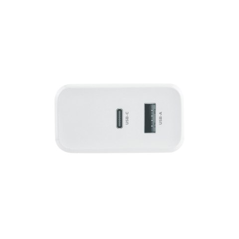 Maxlife ładowarka sieciowa PD QC MXTC-07-45AC 1x USB-C 1x USB 45W biała Maxlife ładowarka sieciowa PD QC MXTC-07-45AC 1x USB-C 1x USB 45W biała