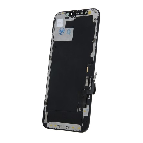 Wyświetlacz z panelem dotykowym iPhone 12 / iPhone 12 Pro Service Pack + ZY czarny Wyświetlacz z panelem dotykowym iPhone 12 / iPhone 12 Pro Service Pack + ZY czarny