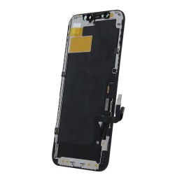Wyświetlacz z panelem dotykowym iPhone 12 / iPhone 12 Pro Service Pack ZY czarny