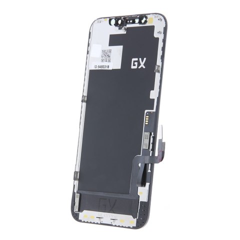 Wyświetlacz z panelem dotykowym iPhone 12 / iPhone 12 Pro Service Pack + czarny Wyświetlacz z panelem dotykowym iPhone 12 / iPhone 12 Pro Service Pack + czarny