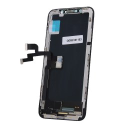 Wyświetlacz z panelem dotykowym iPhone X Service Pack ZY czarny