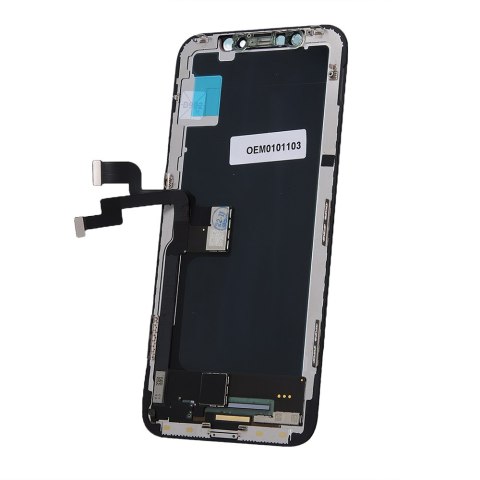 Wyświetlacz z panelem dotykowym iPhone X Service Pack ZY czarny Wyświetlacz z panelem dotykowym iPhone X Service Pack ZY czarny
