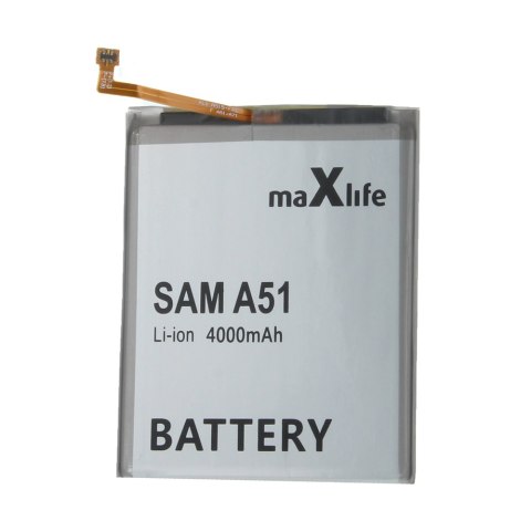 Bateria Maxlife do Samsung Galaxy A51 5G EB-BA516ABY 4000mAh Bateria Maxlife do Samsung Galaxy A51 5G EB-BA516ABY 4000mAh