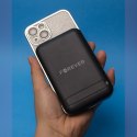 Forever power bank bezprzewodowy MATB-100 PD QC 22.5W 10000 mAh czarny magnetyczny