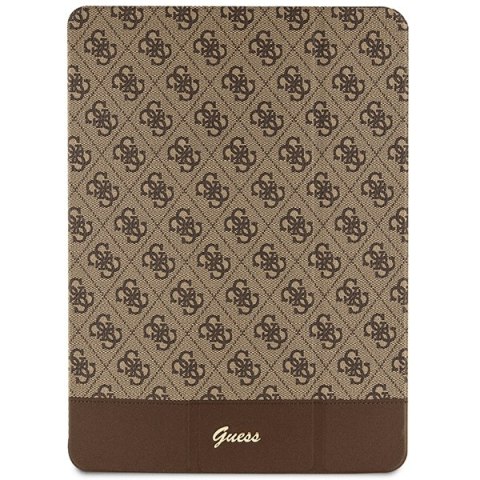 Guess etui do iPad Pro 12,9" GUFCP12PS4SGW brązowe Allover 4G Stripe Guess etui do iPad Pro 12,9" GUFCP12PS4SGW brązowe Allover 4G Stripe