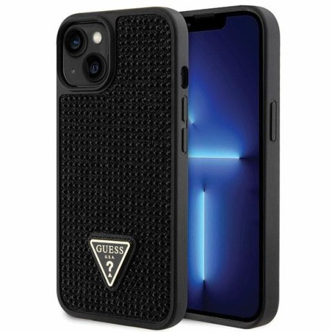 Guess nakładka do iPhone 14 6,1" GUHCP14SHDGTPK czarna hardcase Rhinestone Triangle Guess nakładka do iPhone 14 6,1" GUHCP14SHDGTPK czarna hardcase Rhinestone Triangle
