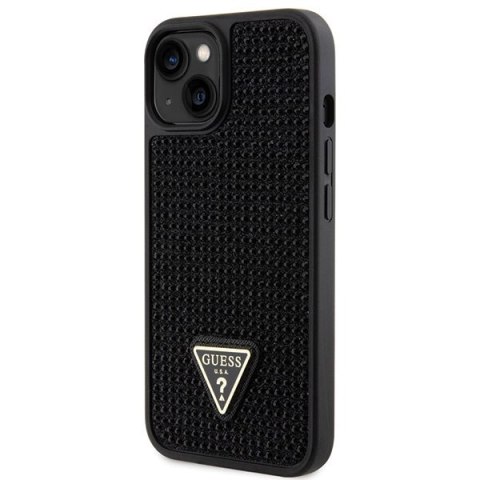 Guess nakładka do iPhone 14 6,1" GUHCP14SHDGTPK czarna hardcase Rhinestone Triangle Guess nakładka do iPhone 14 6,1" GUHCP14SHDGTPK czarna hardcase Rhinestone Triangle