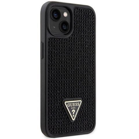 Guess nakładka do iPhone 14 6,1" GUHCP14SHDGTPK czarna hardcase Rhinestone Triangle Guess nakładka do iPhone 14 6,1" GUHCP14SHDGTPK czarna hardcase Rhinestone Triangle