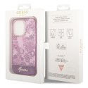 Guess nakładka do iPhone 14 Pro Max 6,7" GUHCP14XHGPLHF fuksja hardcase Porcelain Collection