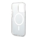 Guess zestaw nakładka + ładowarka do iPhone 13 Pro 6,1" GUBPP13LH4EACSK czarna hard case 4G Print MagSafe