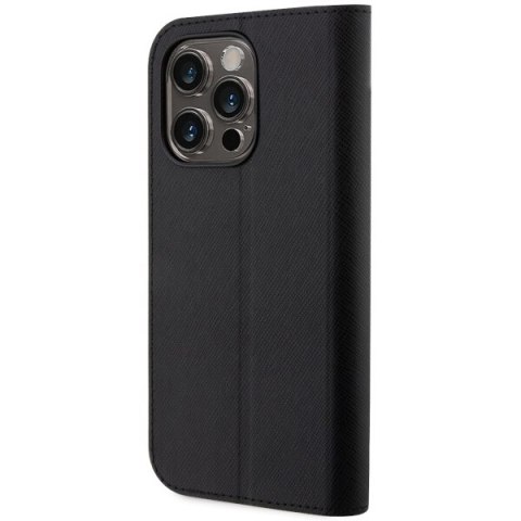 Karl Lagerfeld etui do iPhone 14 Pro Max 6,7" KLBKP14XSANKCPK czarne Saffiano Karl & Choupette Karl Lagerfeld etui do iPhone 14 Pro Max 6,7" KLBKP14XSANKCPK czarne Saffiano Karl & Choupette