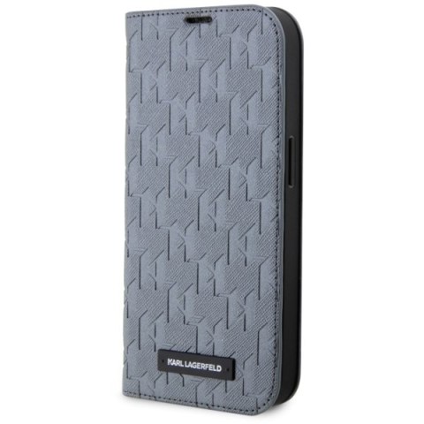 Karl Lagerfeld nakładka do iPhone 14 6,1" KLBKP14SSAKLHPG srebrna BT Saffiano Mono Karl Lagerfeld nakładka do iPhone 14 6,1" KLBKP14SSAKLHPG srebrna BT Saffiano Mono