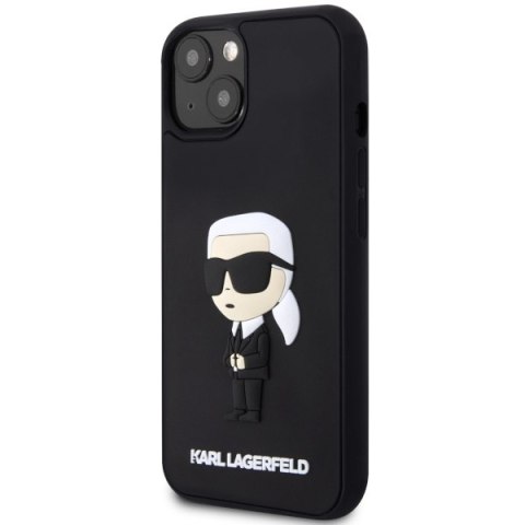 Karl Lagerfeld nakładka do iPhone 14 Plus 6,7" KLHCP14M3DRKINK czarna harcase Saffiano Mono Patch Ikonik NFT Karl Lagerfeld nakładka do iPhone 14 Plus 6,7" KLHCP14M3DRKINK czarna harcase Saffiano Mono Patch Ikonik NFT