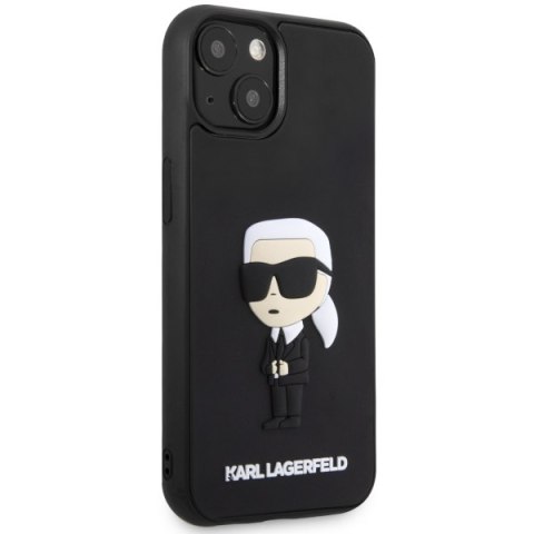 Karl Lagerfeld nakładka do iPhone 14 Plus 6,7" KLHCP14M3DRKINK czarna harcase Saffiano Mono Patch Ikonik NFT Karl Lagerfeld nakładka do iPhone 14 Plus 6,7" KLHCP14M3DRKINK czarna harcase Saffiano Mono Patch Ikonik NFT