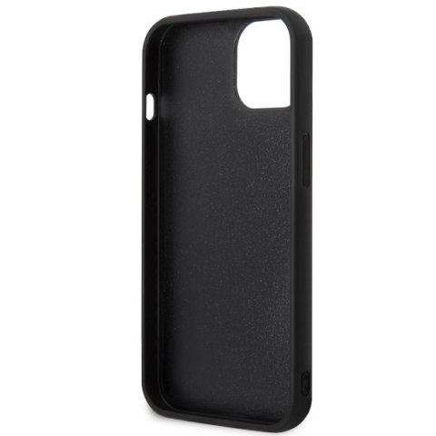 Karl Lagerfeld nakładka do iPhone 14 Plus 6,7" KLHCP14M3DRKINK czarna harcase Saffiano Mono Patch Ikonik NFT Karl Lagerfeld nakładka do iPhone 14 Plus 6,7" KLHCP14M3DRKINK czarna harcase Saffiano Mono Patch Ikonik NFT
