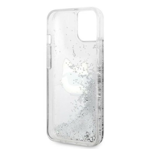 Karl Lagerfeld nakładka do iPhone 14 Plus 6,7" KLHCP14MLNCHCS srebrna hardcase Glitter Choupette Head Karl Lagerfeld nakładka do iPhone 14 Plus 6,7" KLHCP14MLNCHCS srebrna hardcase Glitter Choupette Head