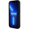 Karl Lagerfeld nakładka do iPhone 14 Pro 6,1" KLHCP14L3DRKHNK czarna hardcase Rubber Choupette 3D