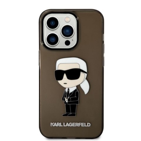 Karl Lagerfeld nakładka do iPhone 14 Pro Max 6,7" KLHCP14XHNIKTCK czarna hardcase Ikonik Karl Lagerfeld Karl Lagerfeld nakładka do iPhone 14 Pro Max 6,7" KLHCP14XHNIKTCK czarna hardcase Ikonik Karl Lagerfeld