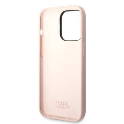 Karl Lagerfeld nakładka do iPhone 14 Pro Max 6,7" KLHCP14XSNCHBCP różowa hardcase Silicone Choupette Karl Lagerfeld nakładka do iPhone 14 Pro Max 6,7" KLHCP14XSNCHBCP różowa hardcase Silicone Choupette