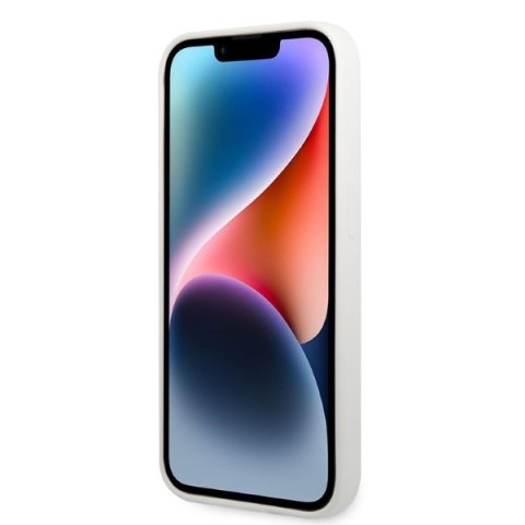 Karl Lagerfeld nakładka do iPhone 14 Pro Max 6,7" KLHCP14XSNIKBCH biała hardcase Silicone Ikonik Karl Lagerfeld nakładka do iPhone 14 Pro Max 6,7" KLHCP14XSNIKBCH biała hardcase Silicone Ikonik