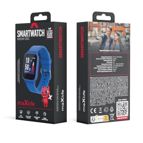 Maxlife smartwatch Kids MXSW-200 niebieski Maxlife smartwatch Kids MXSW-200 niebieski