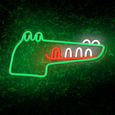 Neon PLEXI LED JURASSIC KROKODYL zielony FLNJ03 Forever Light Neon PLEXI LED JURASSIC KROKODYL zielony FLNJ03 Forever Light