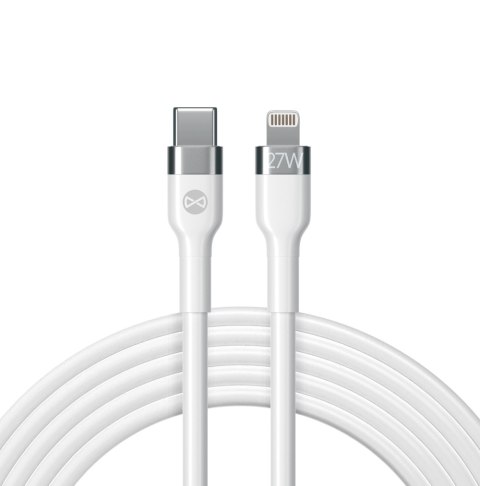 Forever kabel MFi Flexible USB-C - Lightning 1,0 m 27W biały Forever kabel MFi Flexible USB-C - Lightning 1,0 m 27W biały
