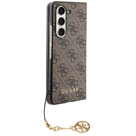 Guess nakładka do Samsung Galaxy Z Fold 5 GUHCZFD5GF4GBR brązowa HC PU 4G Charm Guess nakładka do Samsung Galaxy Z Fold 5 GUHCZFD5GF4GBR brązowa HC PU 4G Charm
