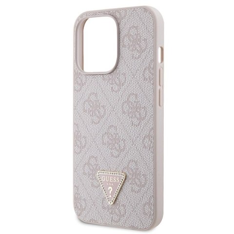 Guess nakładka do iPhone 13 Pro Max 6,7" GUHCP13XP4TDSCPP różowa HC PU Leather Metal Logo Strass Crossbody Guess nakładka do iPhone 13 Pro Max 6,7" GUHCP13XP4TDSCPP różowa HC PU Leather Metal Logo Strass Crossbody