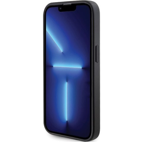 Guess nakładka do iPhone 14 Pro Max 6,7" GUHMP14XPSAHMCK czarna HC PU Saffiano Magsafe Guess nakładka do iPhone 14 Pro Max 6,7" GUHMP14XPSAHMCK czarna HC PU Saffiano Magsafe