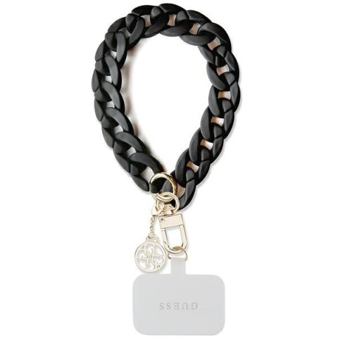 Guess pasek GUOUCBMC4MK czarny HDSP Large Chain Acrylic 4G Charm Guess pasek GUOUCBMC4MK czarny HDSP Large Chain Acrylic 4G Charm