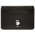 Karl Lagerfeld wsuwka KLCS16SAKHPCK 16" czarna Sleeve Mono Saffiano Choupette