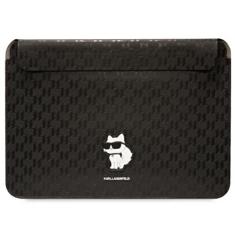 Karl Lagerfeld wsuwka KLCS16SAKHPCK 16" czarna Sleeve Mono Saffiano Choupette Karl Lagerfeld wsuwka KLCS16SAKHPCK 16" czarna Sleeve Mono Saffiano Choupette
