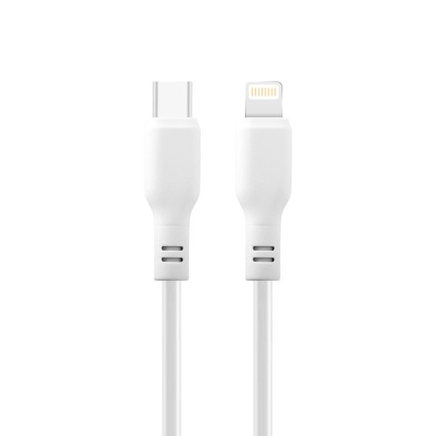 Maxlife kabel MFi MXUC-10 USB-C - Lightning 1,0 m 27W biały Maxlife kabel MFi MXUC-10 USB-C - Lightning 1,0 m 27W biały
