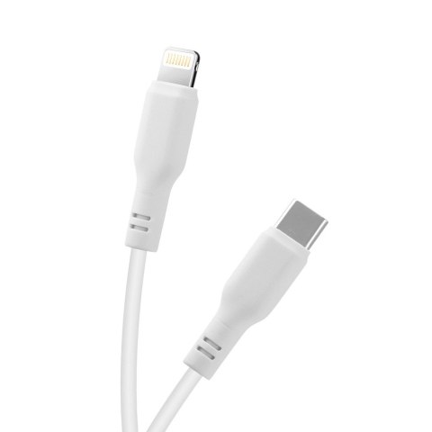 Maxlife kabel MFi MXUC-10 USB-C - Lightning 1,0 m 27W biały Maxlife kabel MFi MXUC-10 USB-C - Lightning 1,0 m 27W biały