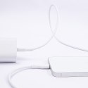 Maxlife kabel MFi MXUC-10 USB-C - Lightning 1,0 m 27W biały